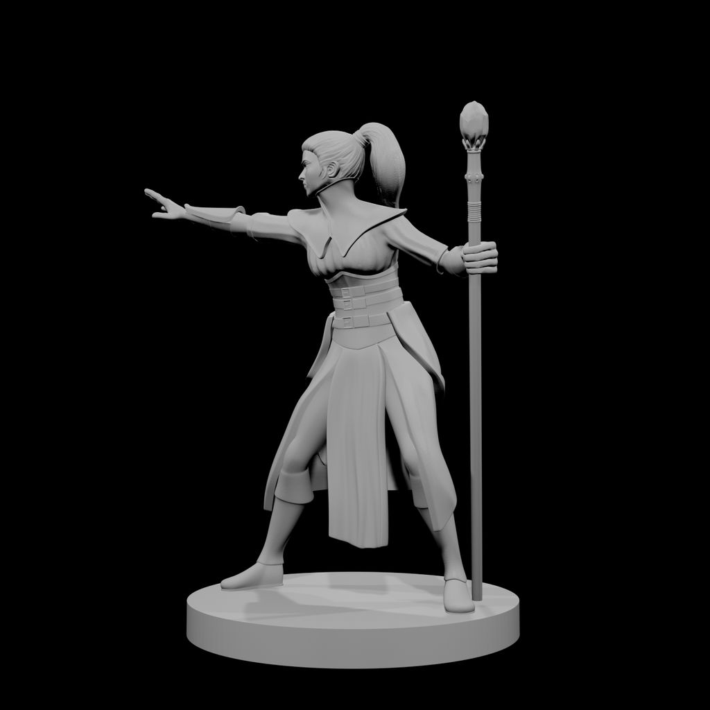 Human Female Wizard 2
