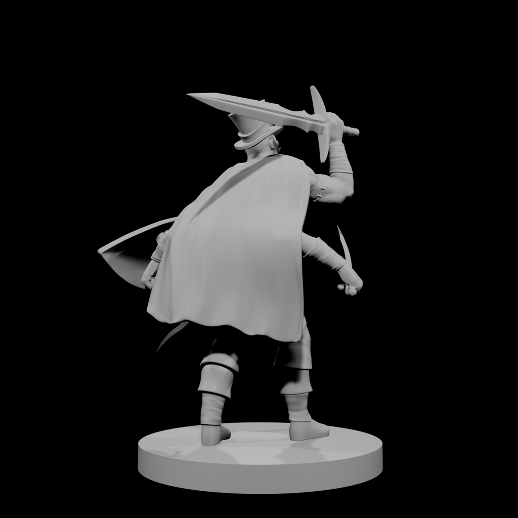 Human Fighter Classy with Undead Grafted Arms