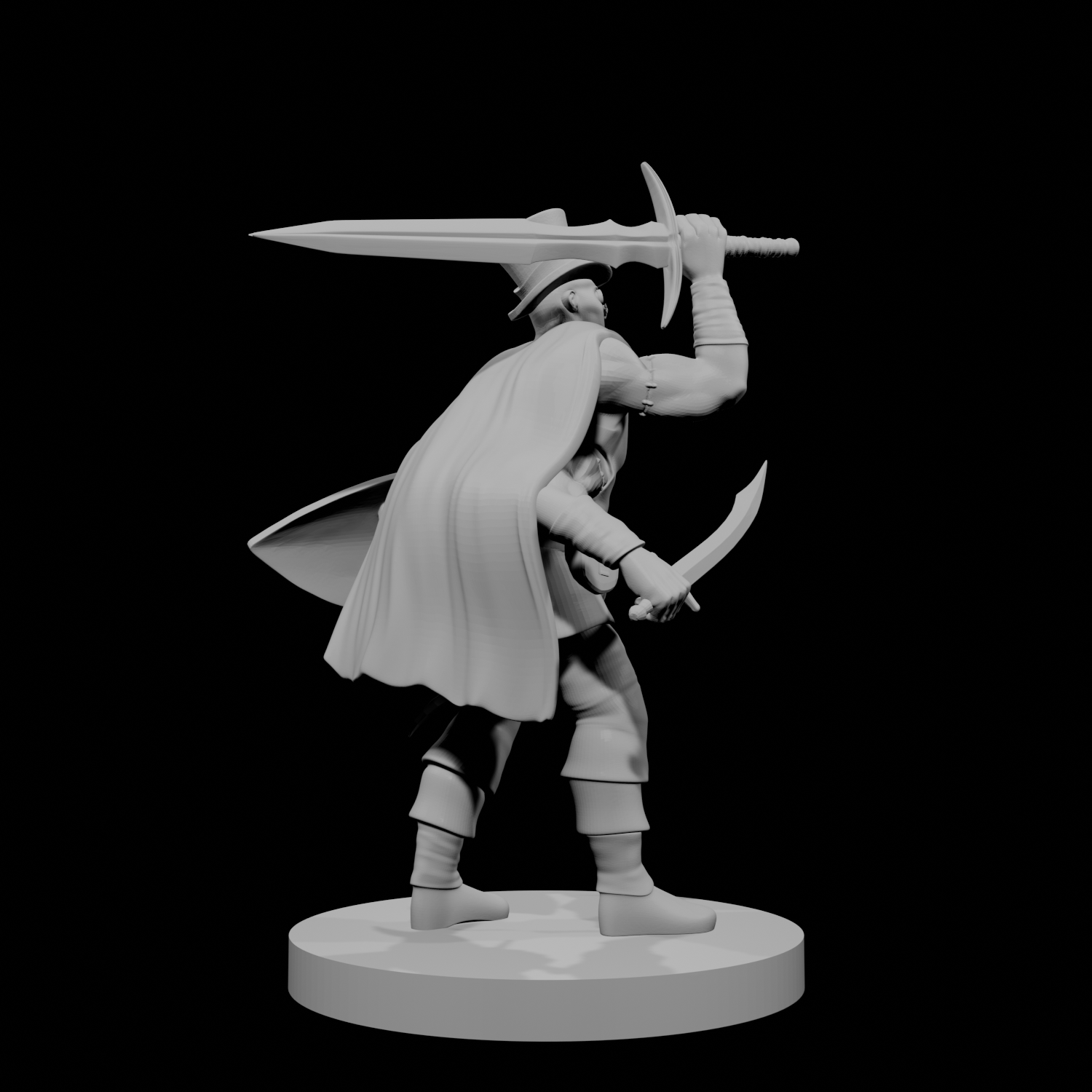 Human Fighter Classy with Undead Grafted Arms