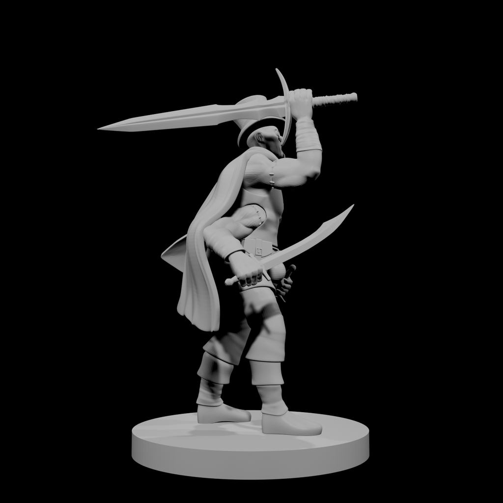 Human Fighter Classy with Undead Grafted Arms