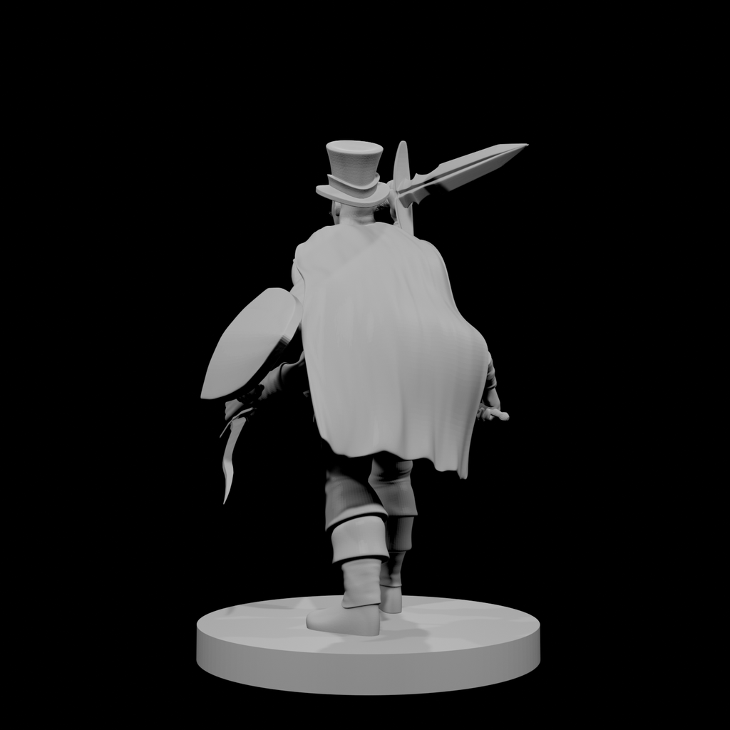 Human Fighter Classy with Undead Grafted Arms