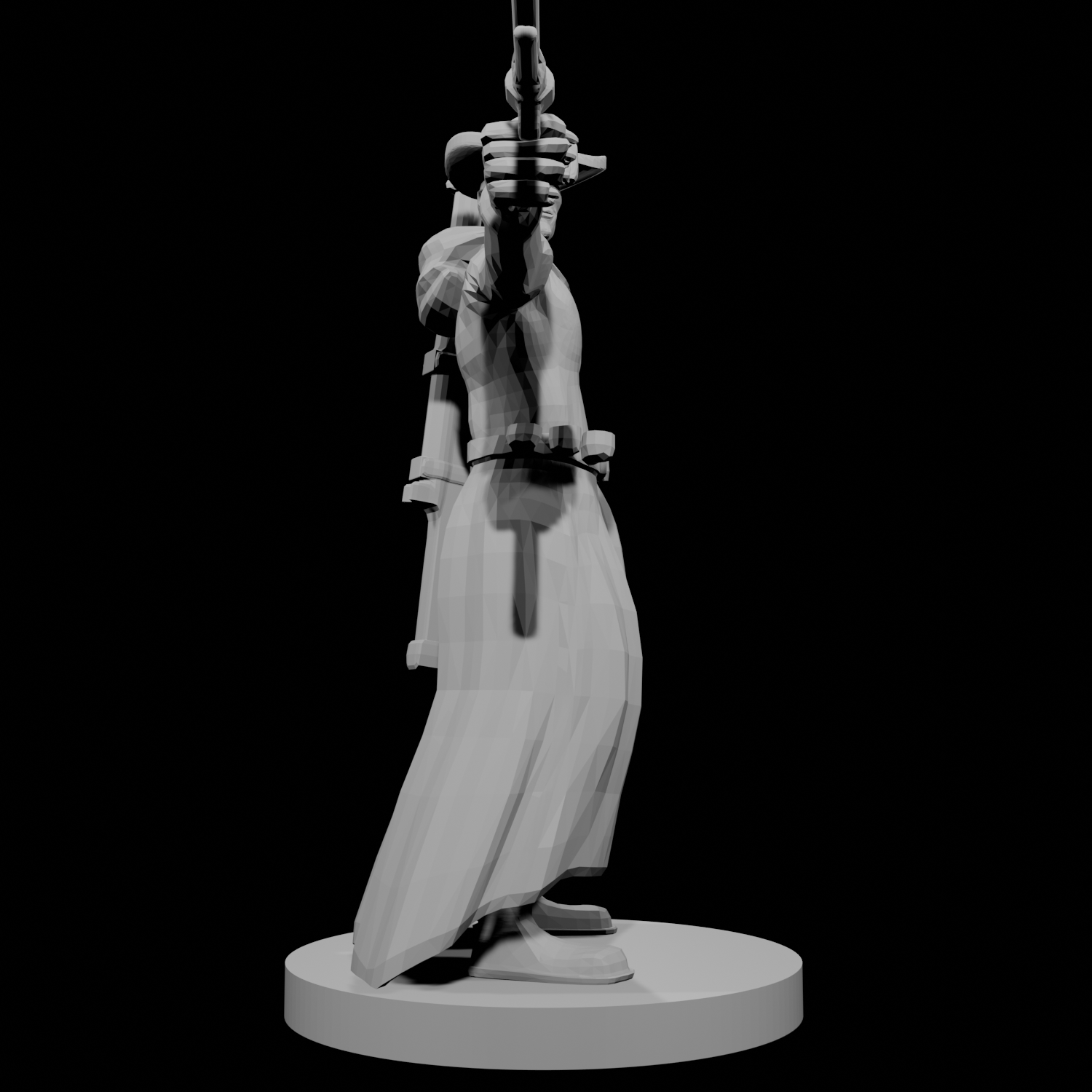 Human Gunslinger One Pistol Male