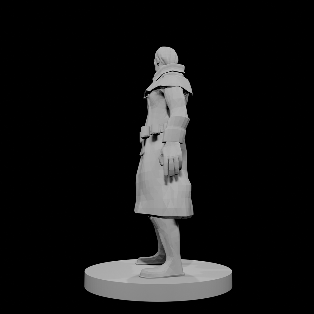 Human Gunslinger One Pistol Male 2