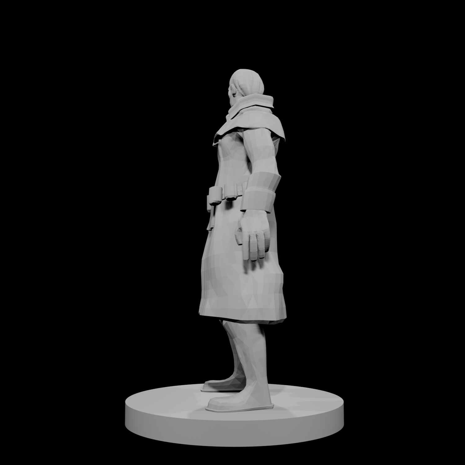Human Gunslinger One Pistol Male 2