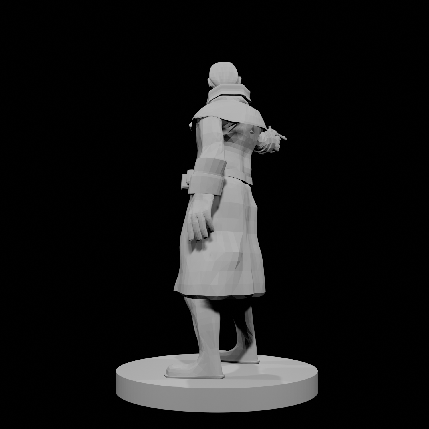 Human Gunslinger One Pistol Male 2