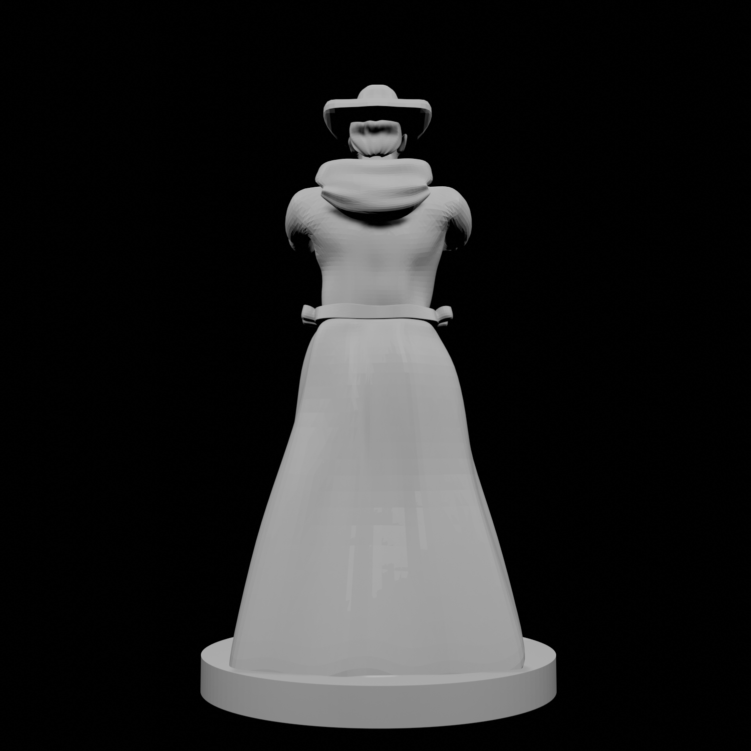 Human Gunslinger two Pistols Male
