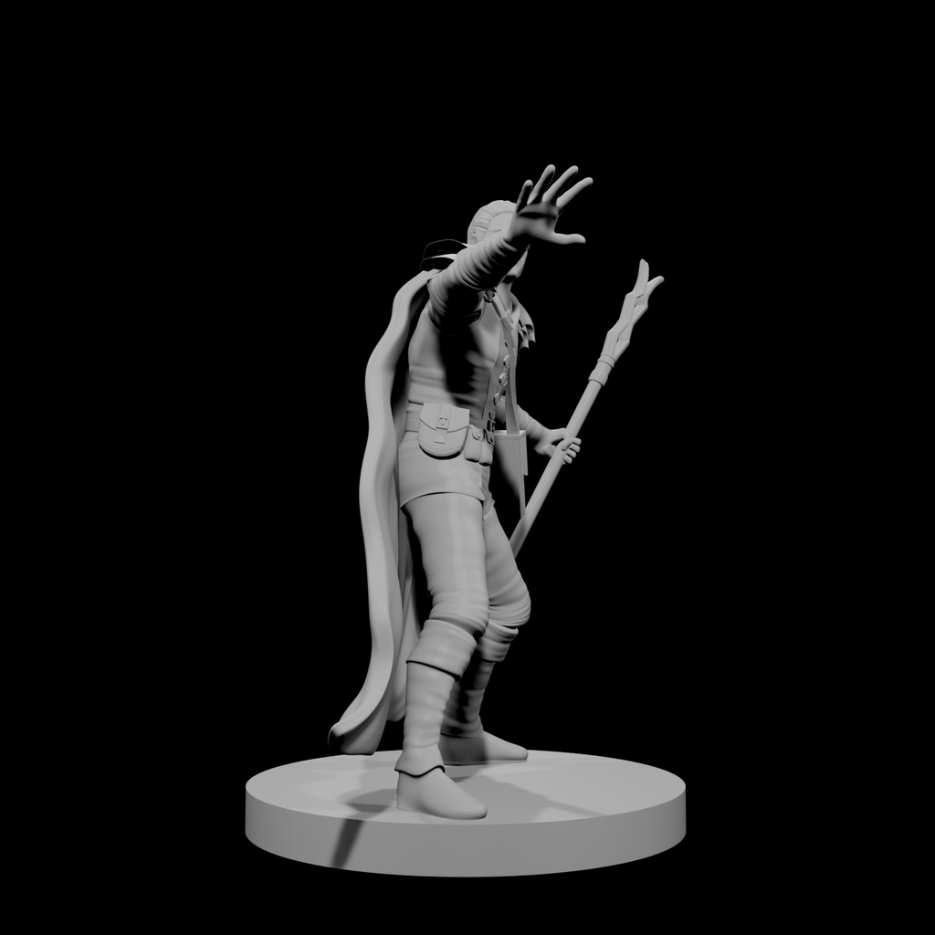 Human Male Abjurer Wizard
