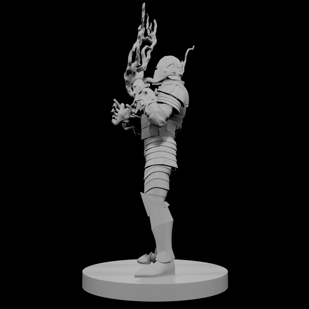 Human Male Armored Sorcerer
