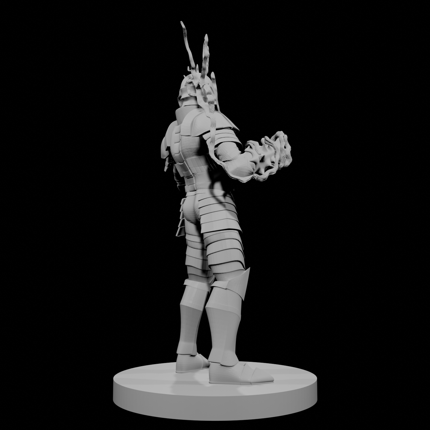 Human Male Armored Sorcerer