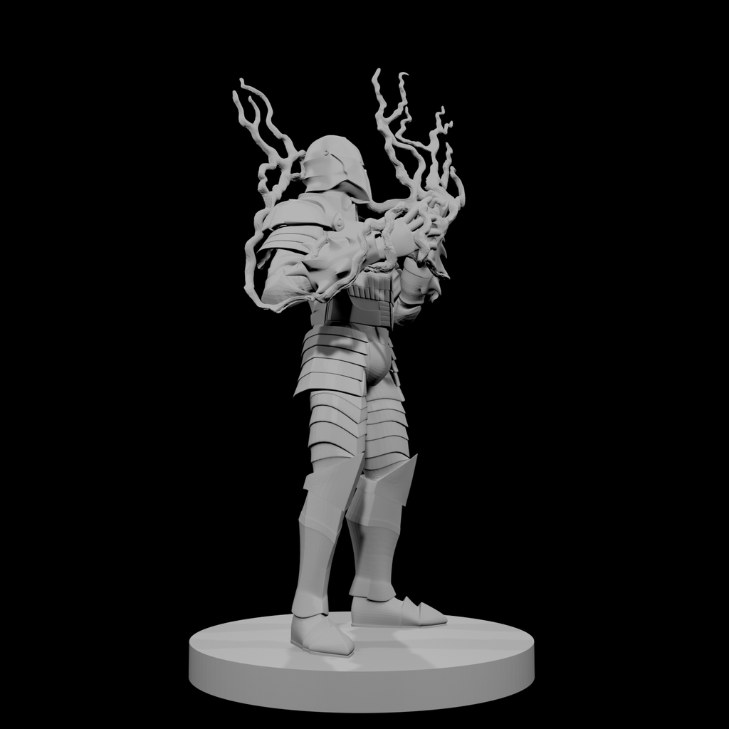 Human Male Armored Sorcerer