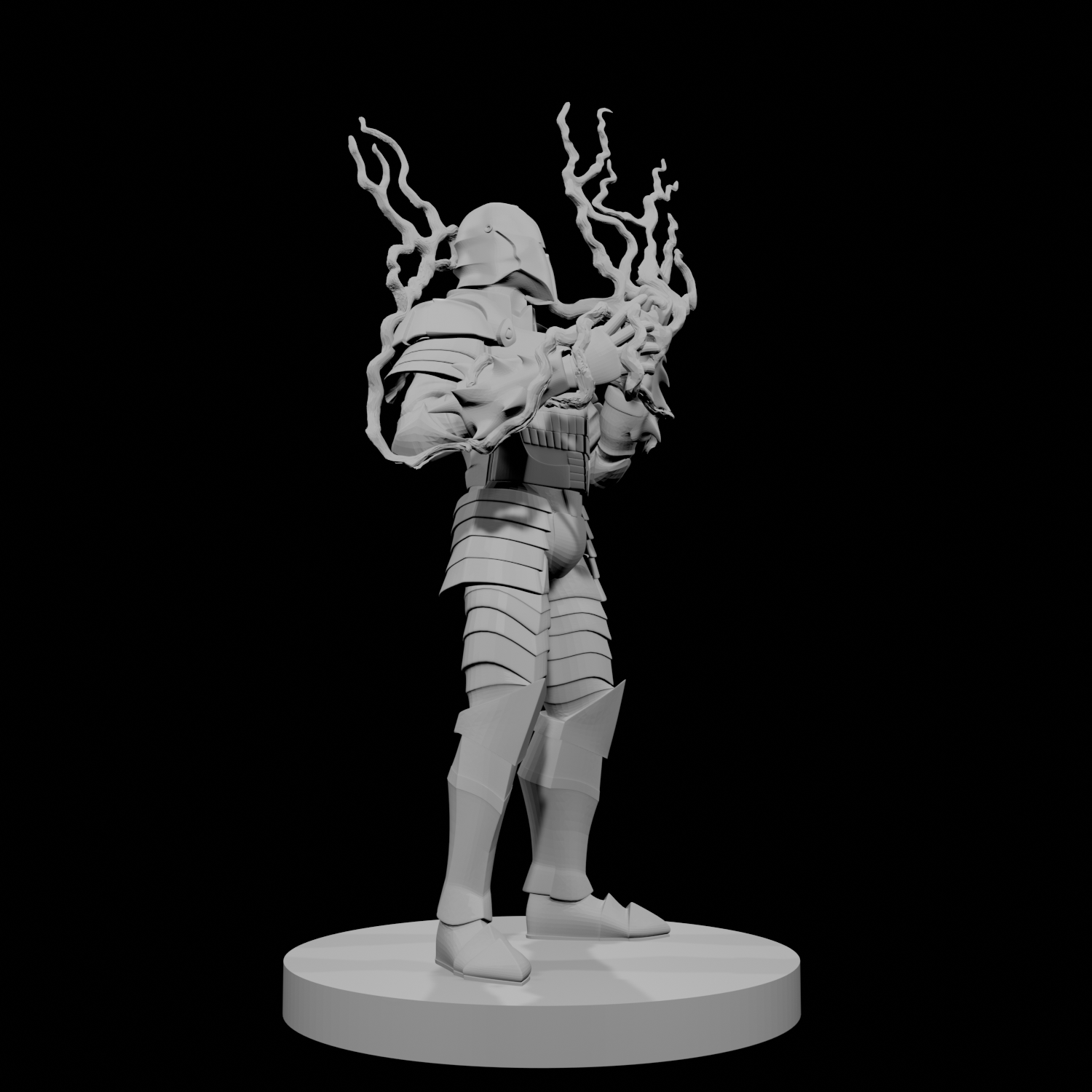 Human Male Armored Sorcerer