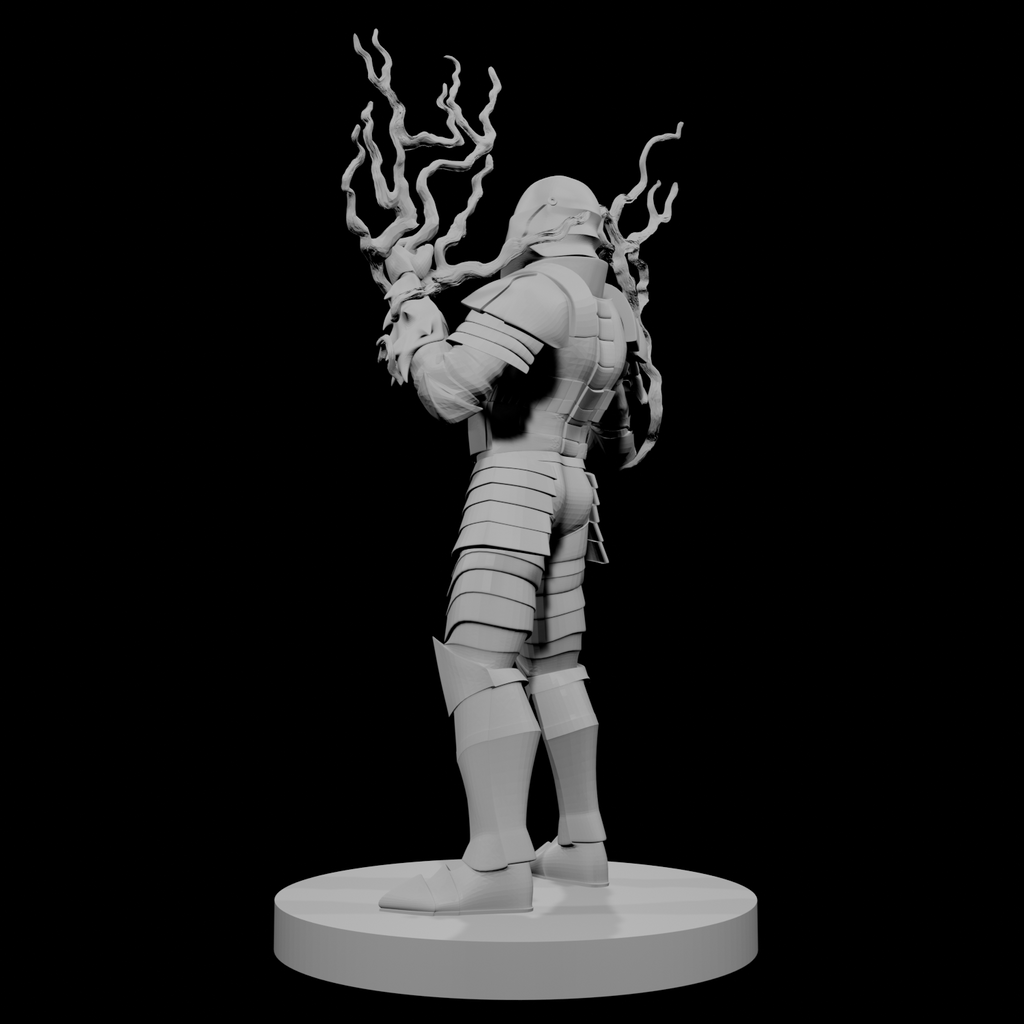 Human Male Armored Sorcerer
