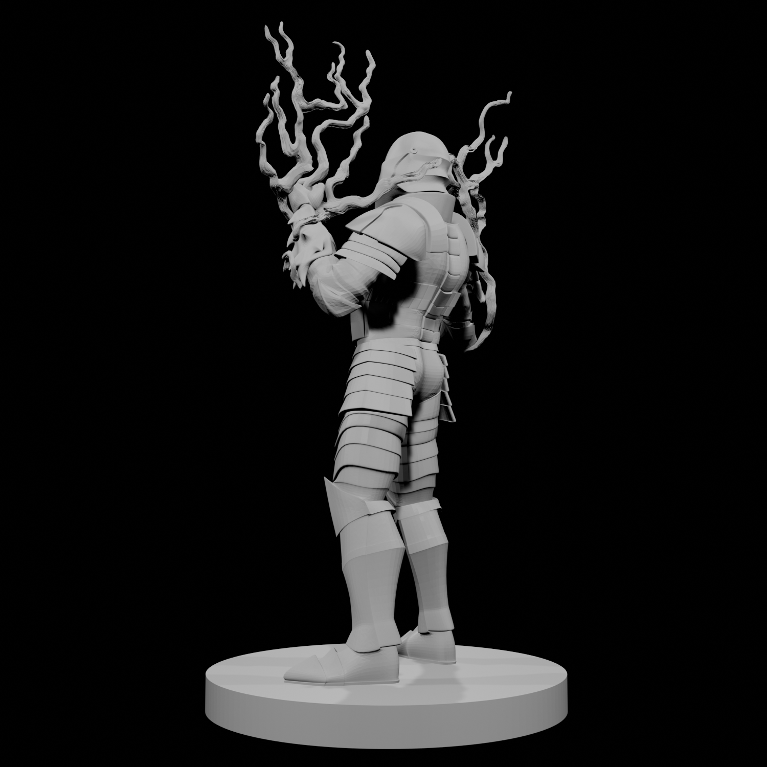 Human Male Armored Sorcerer