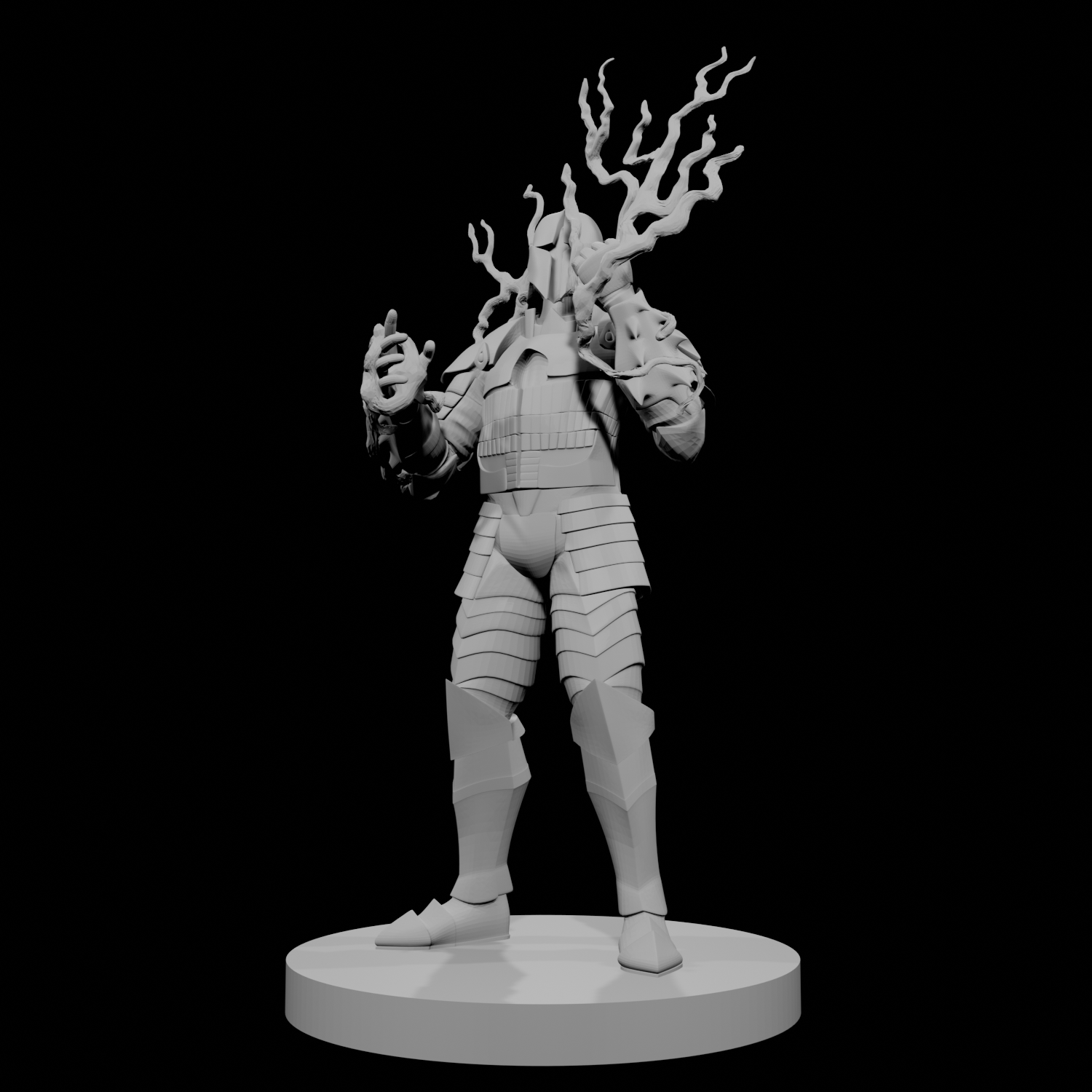 Human Male Armored Sorcerer