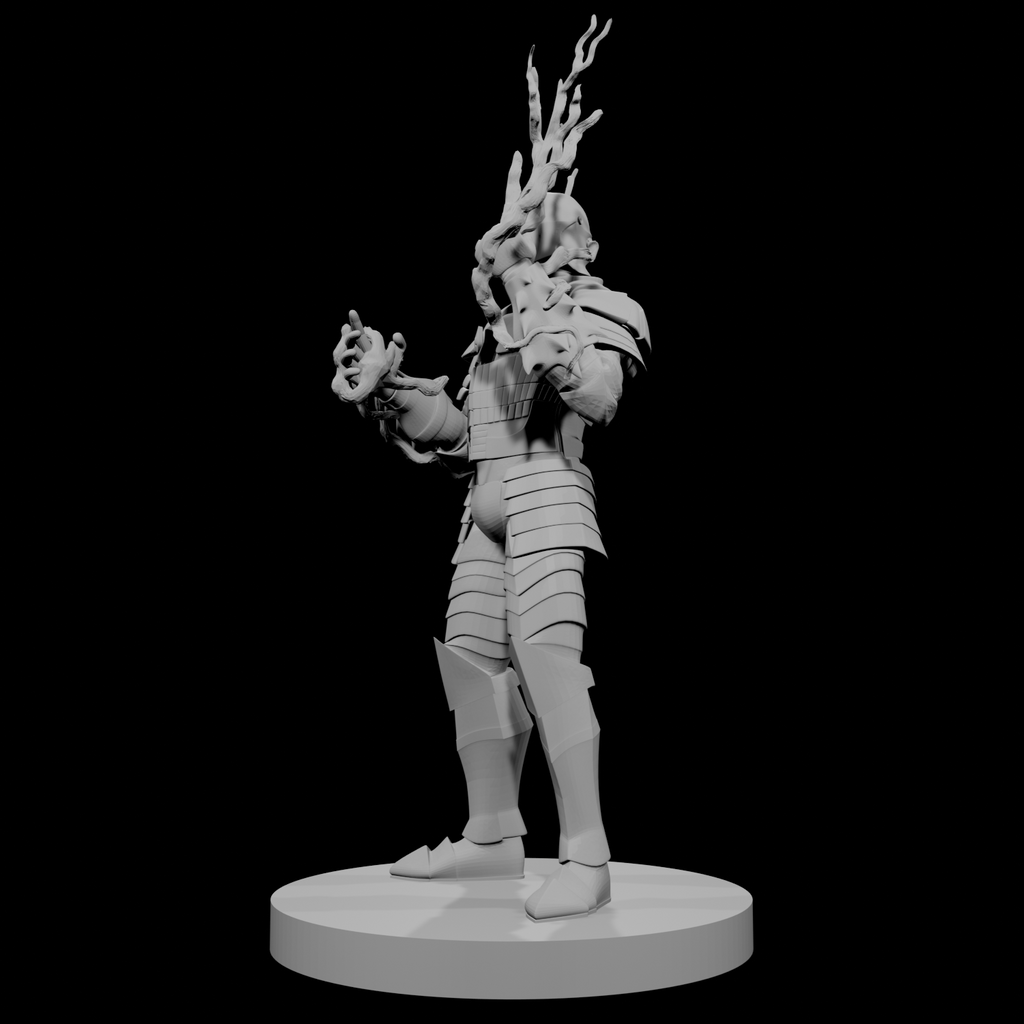 Human Male Armored Sorcerer