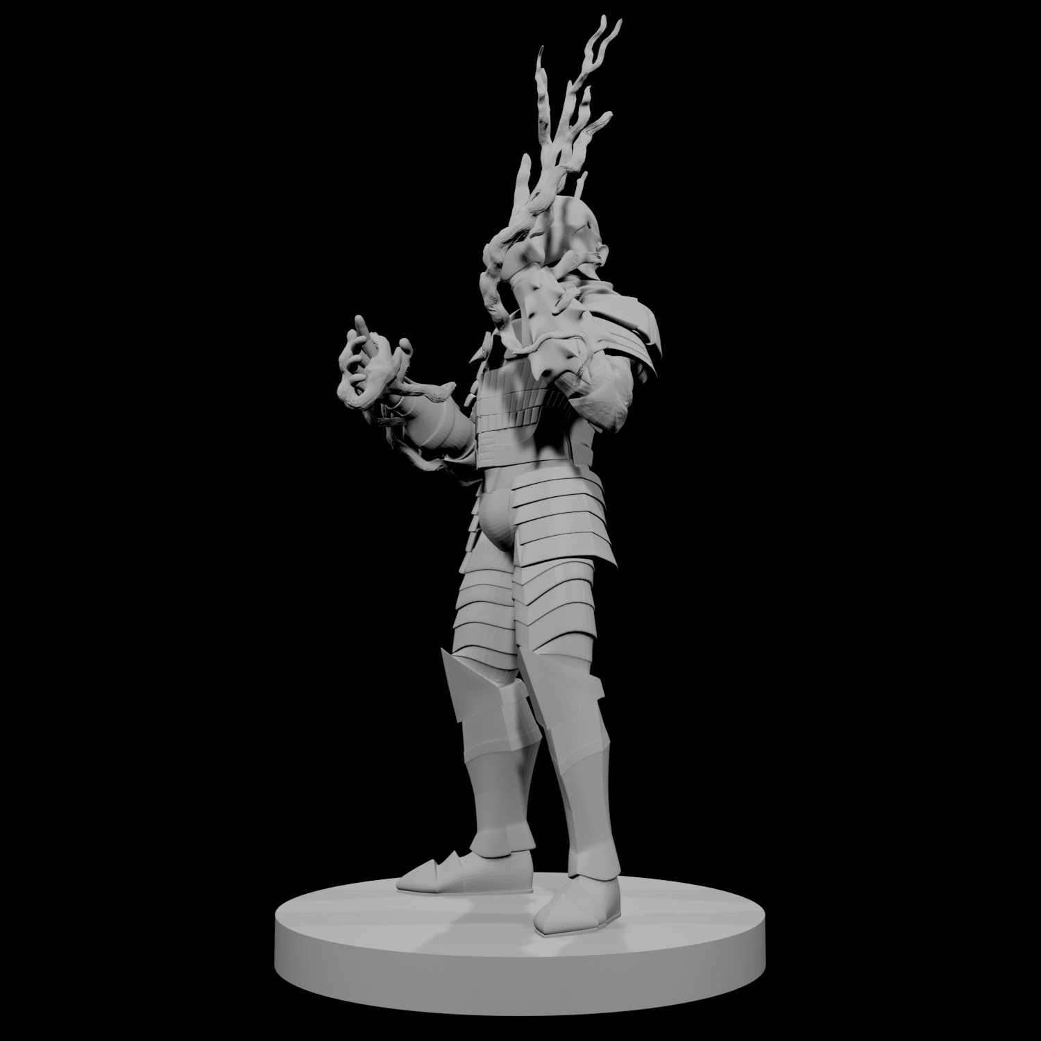Human Male Armored Sorcerer