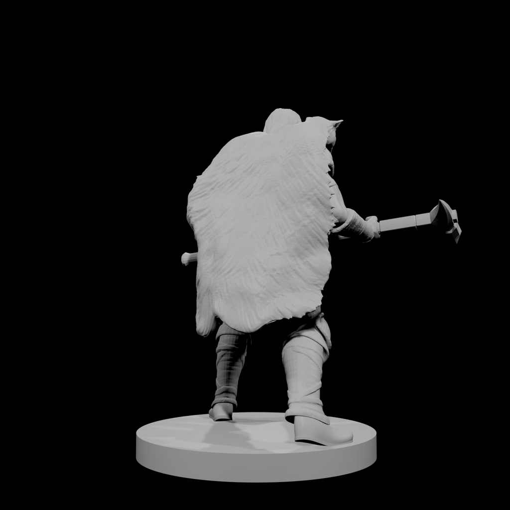 Human Male Barbarian 10