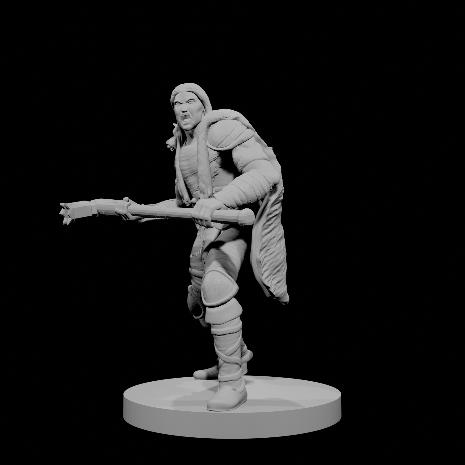 Human Male Barbarian 10