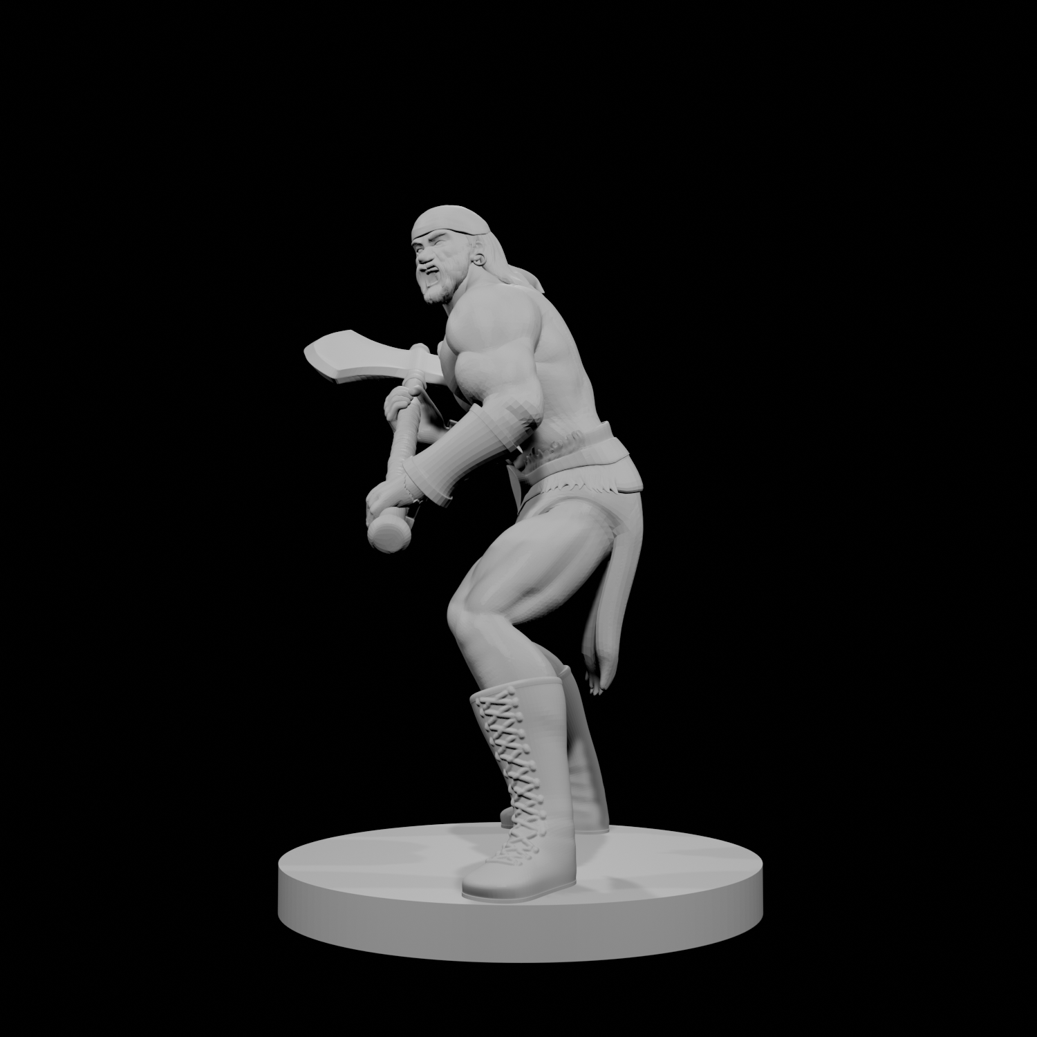 Human Male Barbarian 13