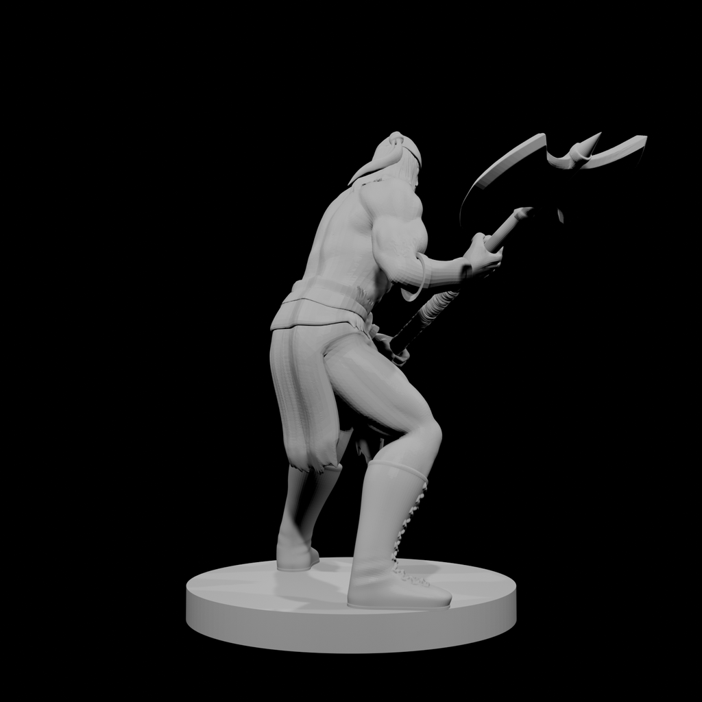 Human Male Barbarian 13