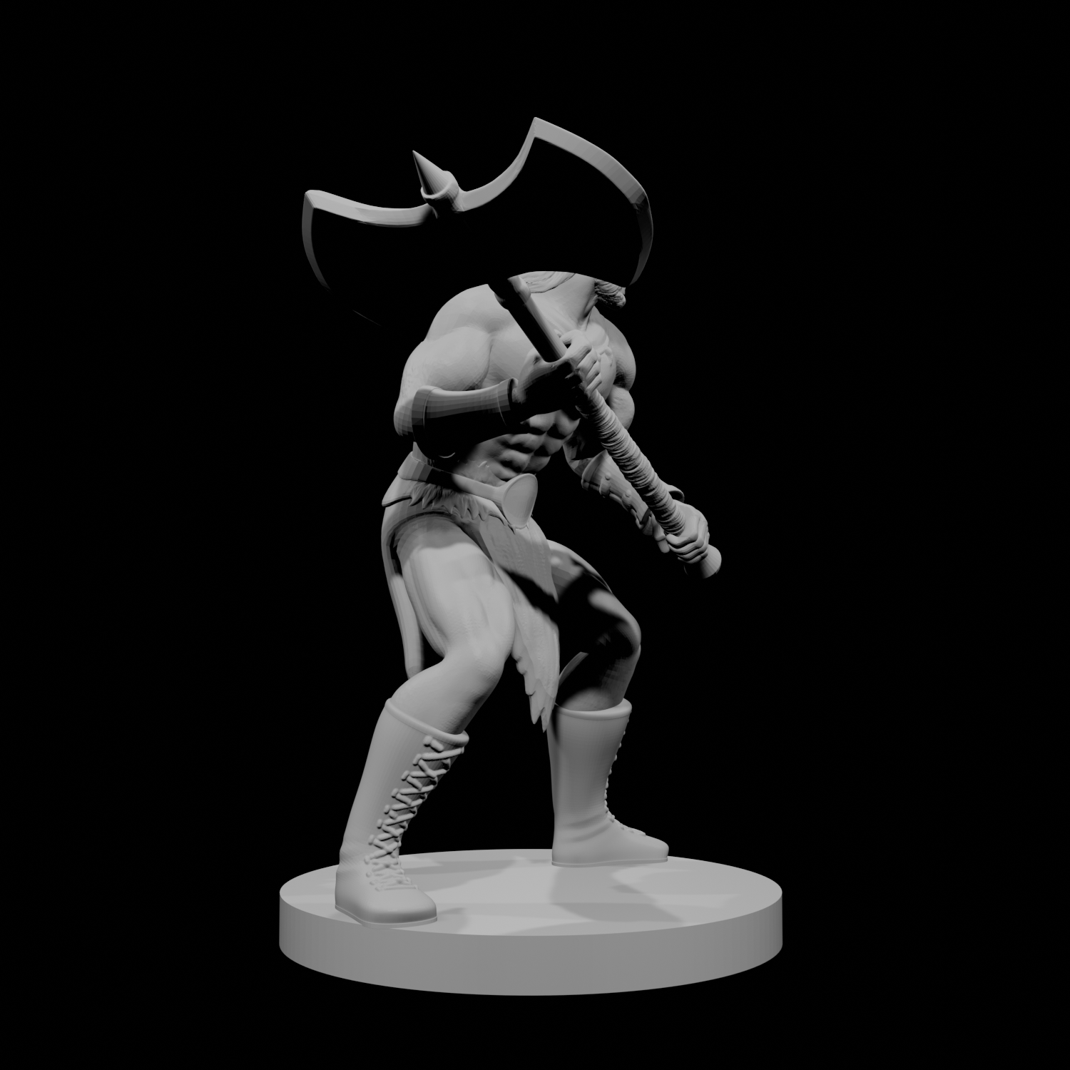 Human Male Barbarian 13