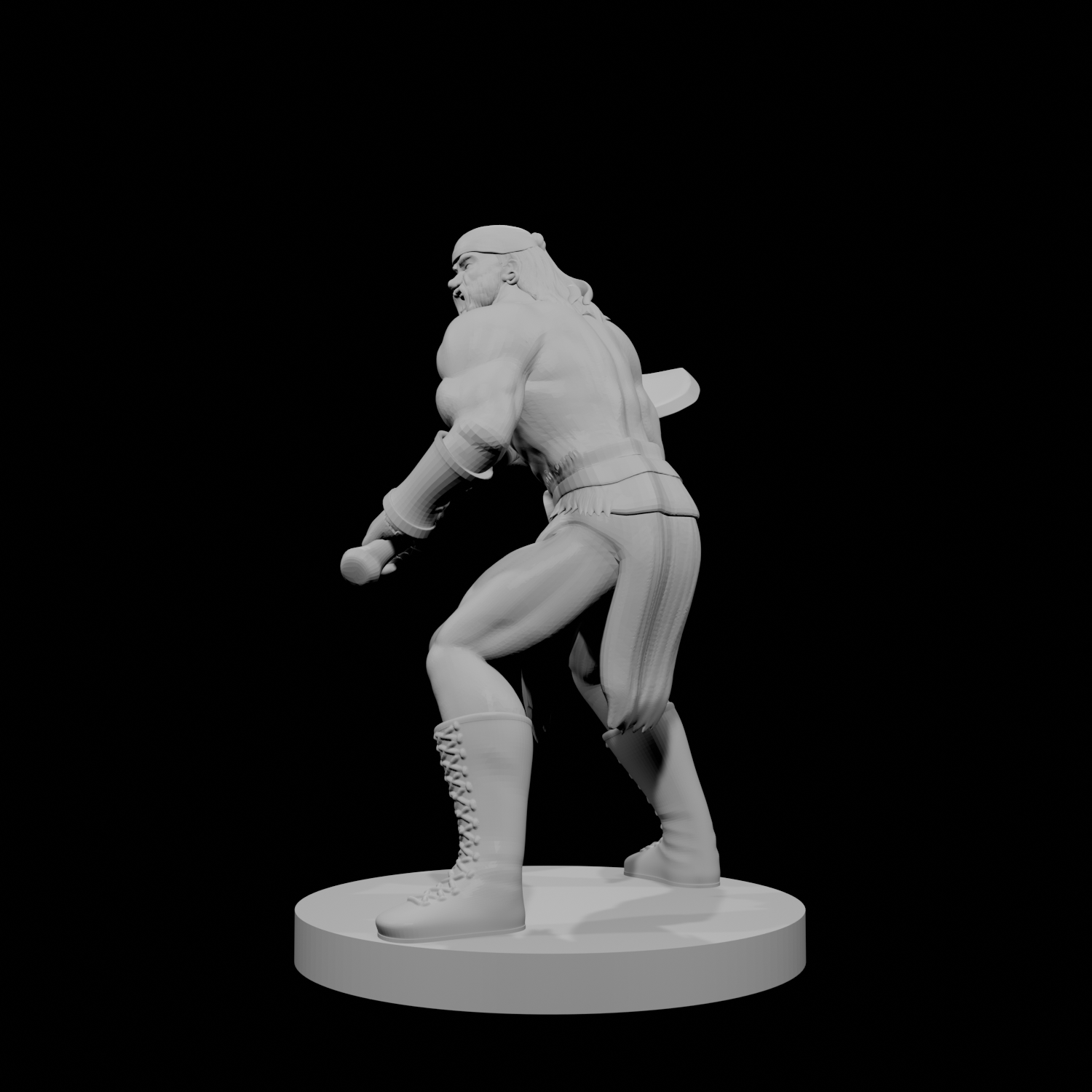 Human Male Barbarian 13