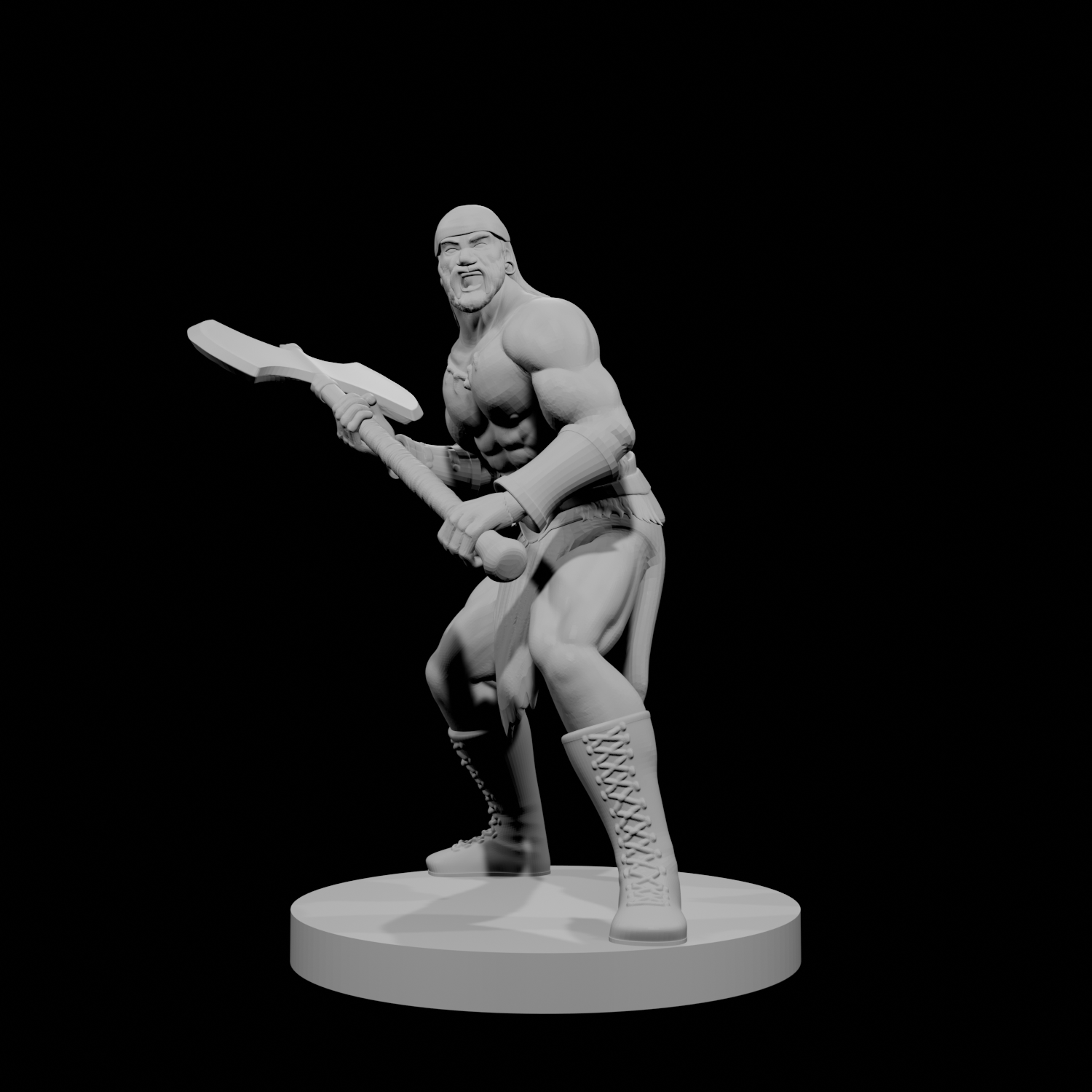Human Male Barbarian 13