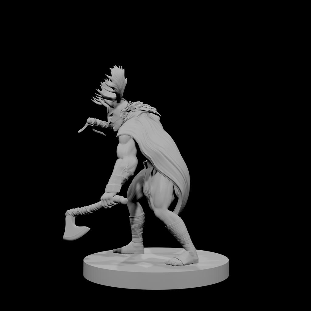 Human Male Barbarian 15