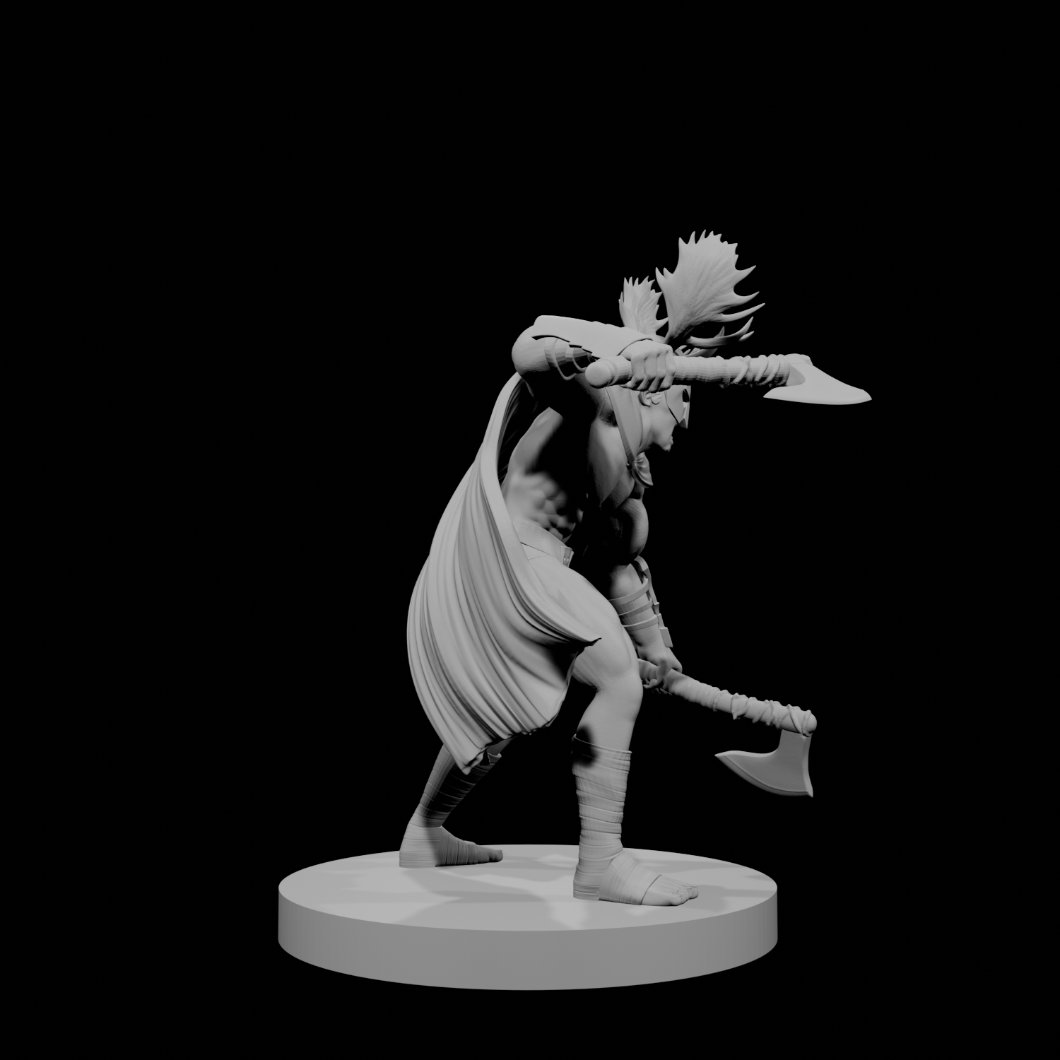Human Male Barbarian 15