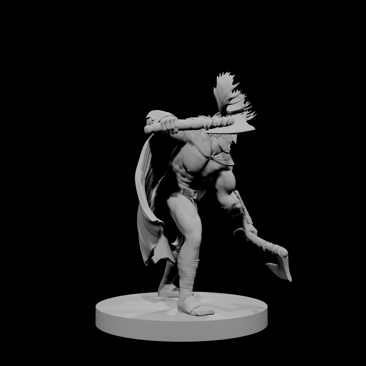 Human Male Barbarian 15