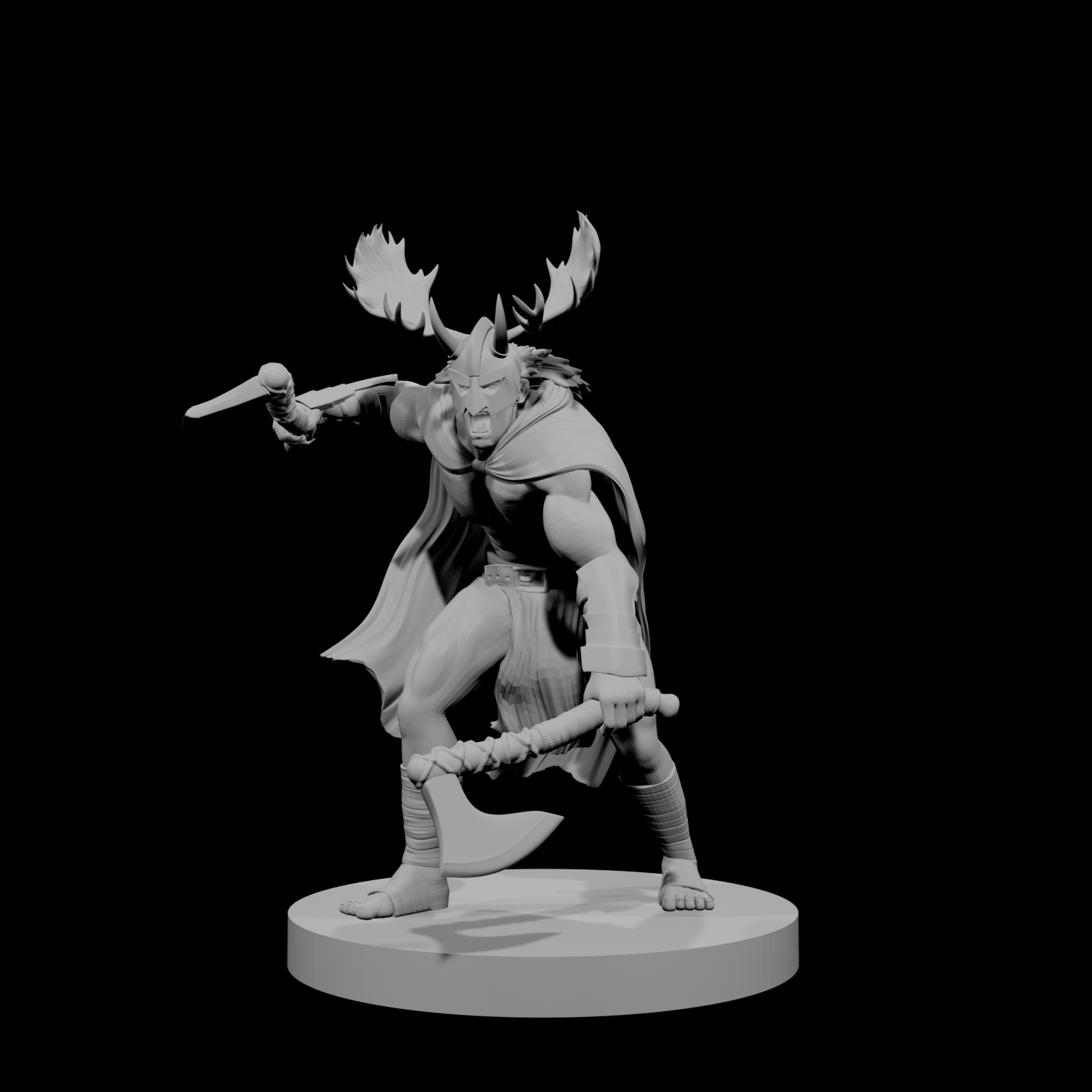 Human Male Barbarian 15