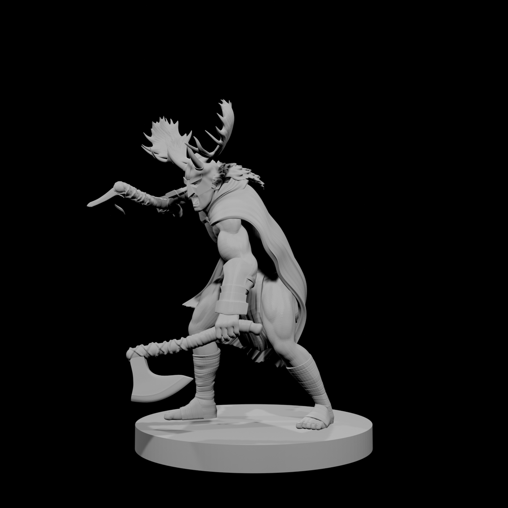 Human Male Barbarian 15
