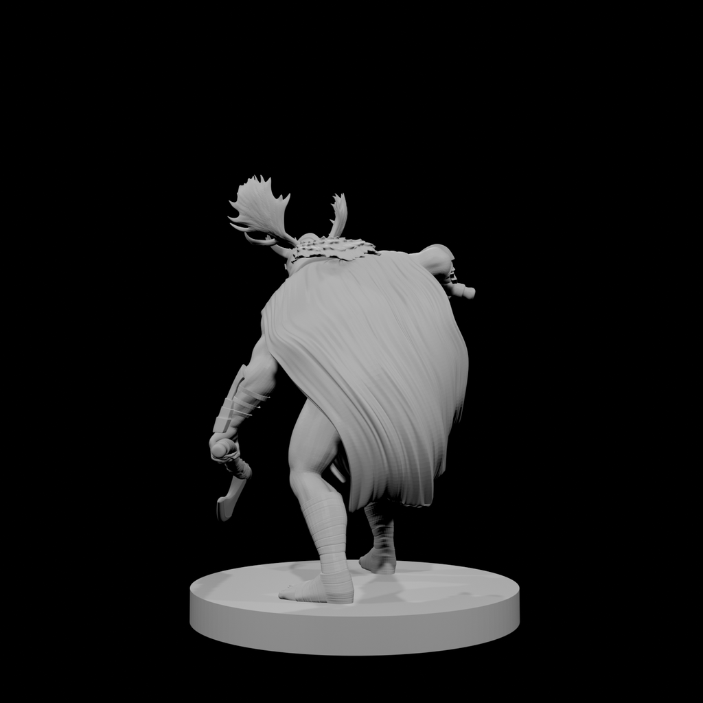 Human Male Barbarian 15