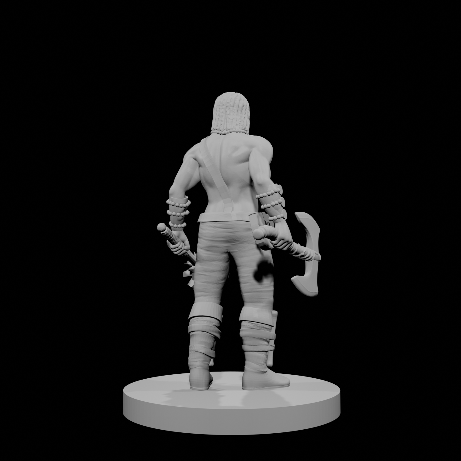 Human Male Barbarian 17