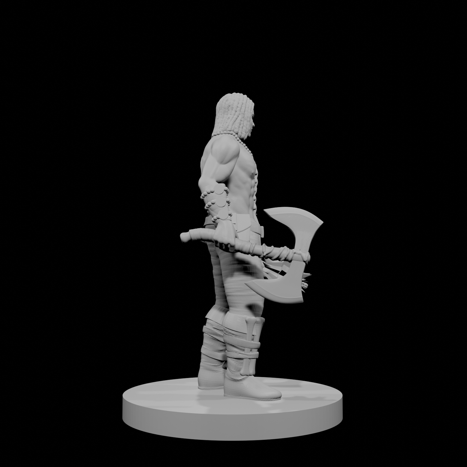Human Male Barbarian 17