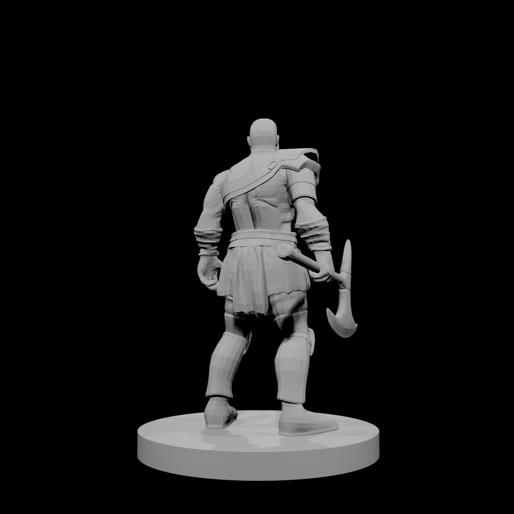 Human Male Barbarian 3