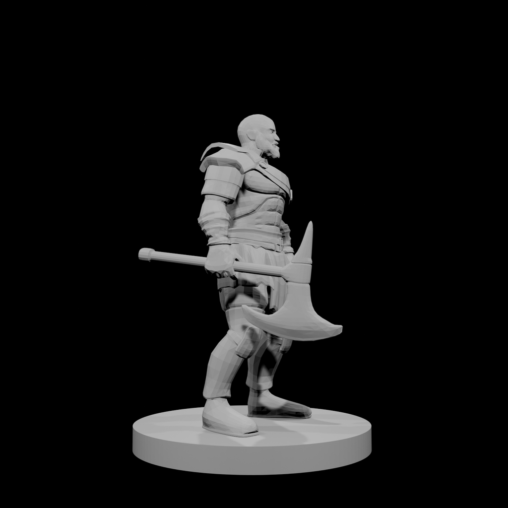 Human Male Barbarian 3