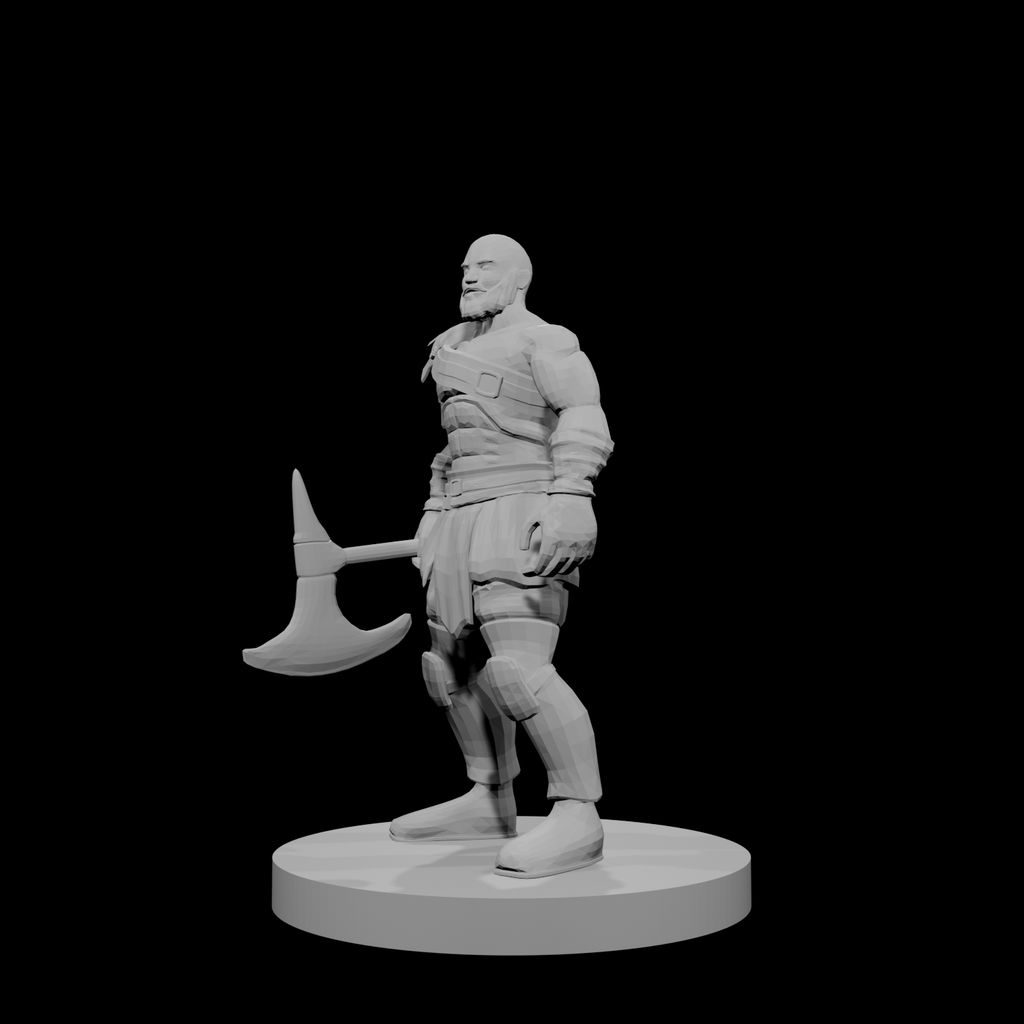 Human Male Barbarian 3