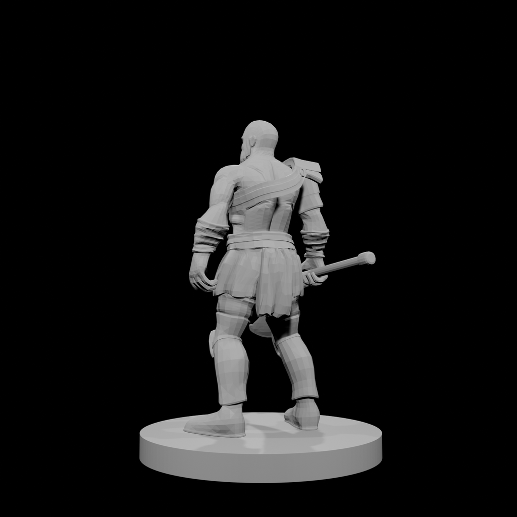 Human Male Barbarian 3