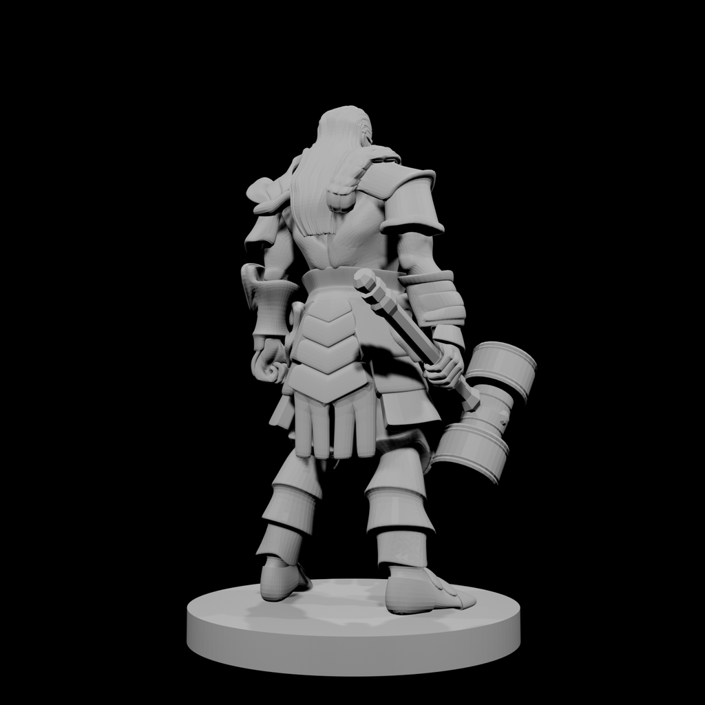 Human Male Barbarian 4