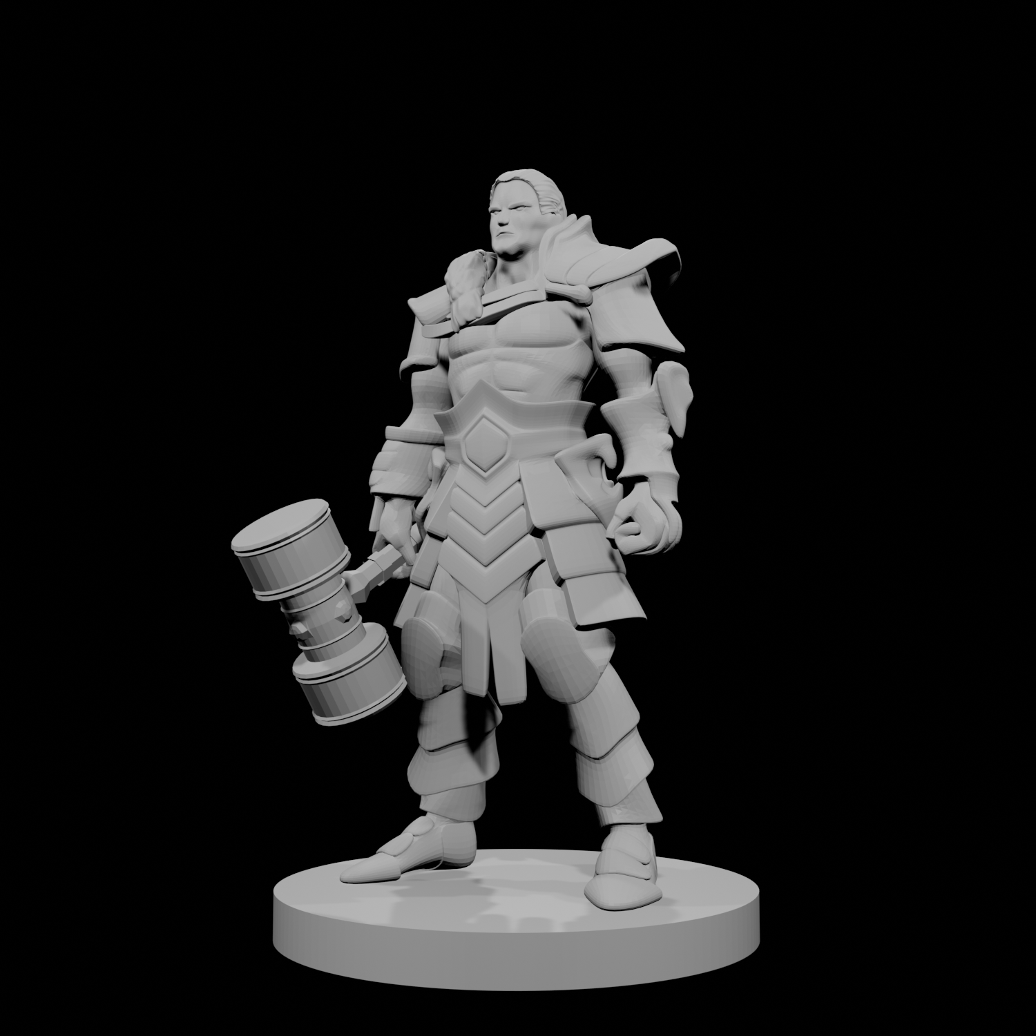Human Male Barbarian 4