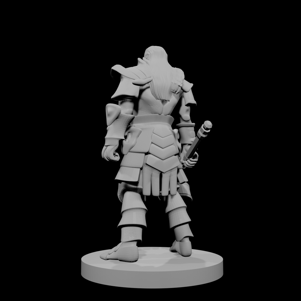 Human Male Barbarian 4