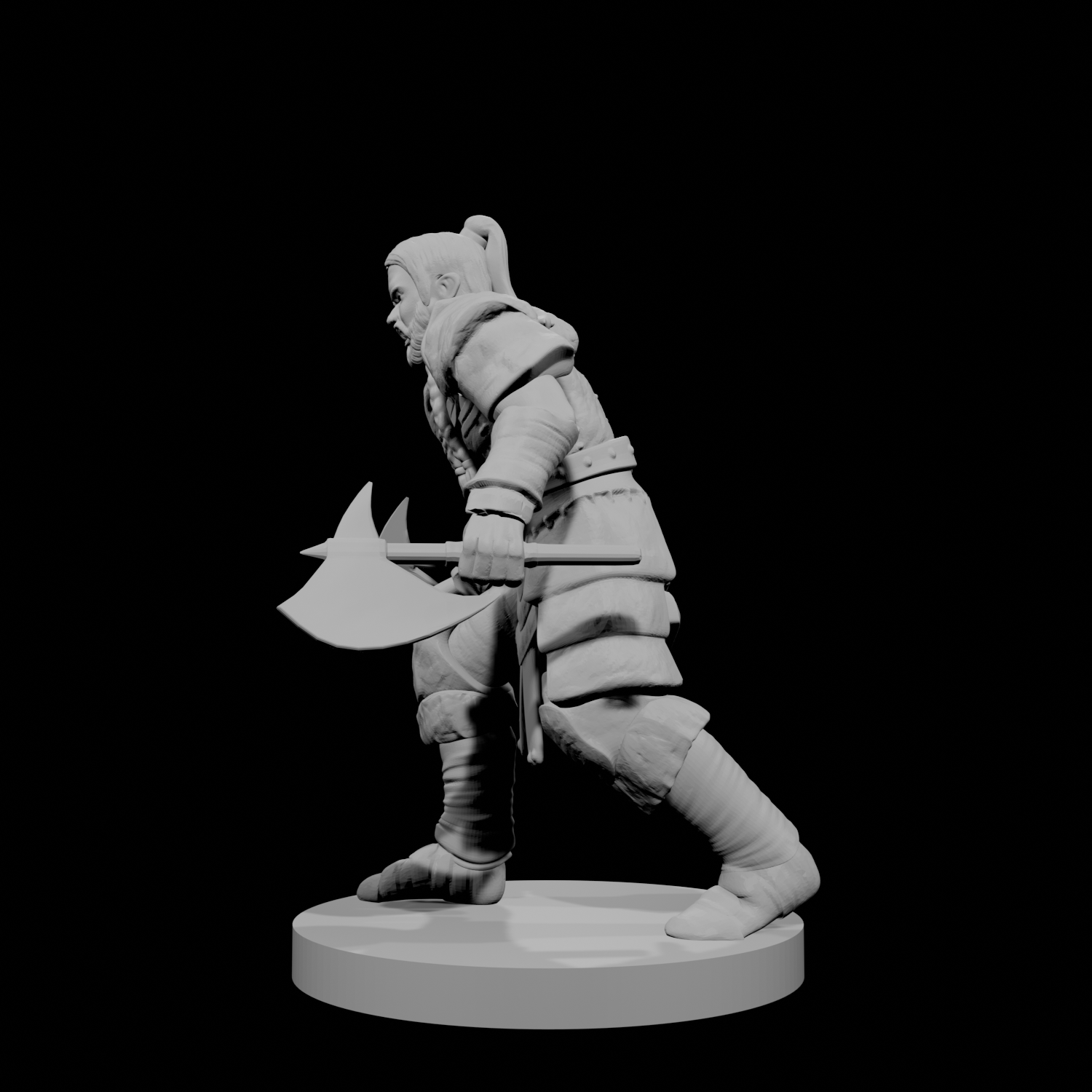 Human Male Barbarian 5