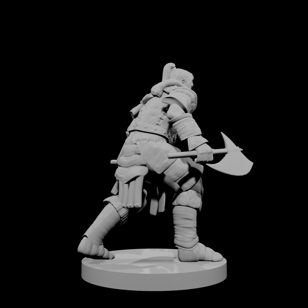 Human Male Barbarian 5