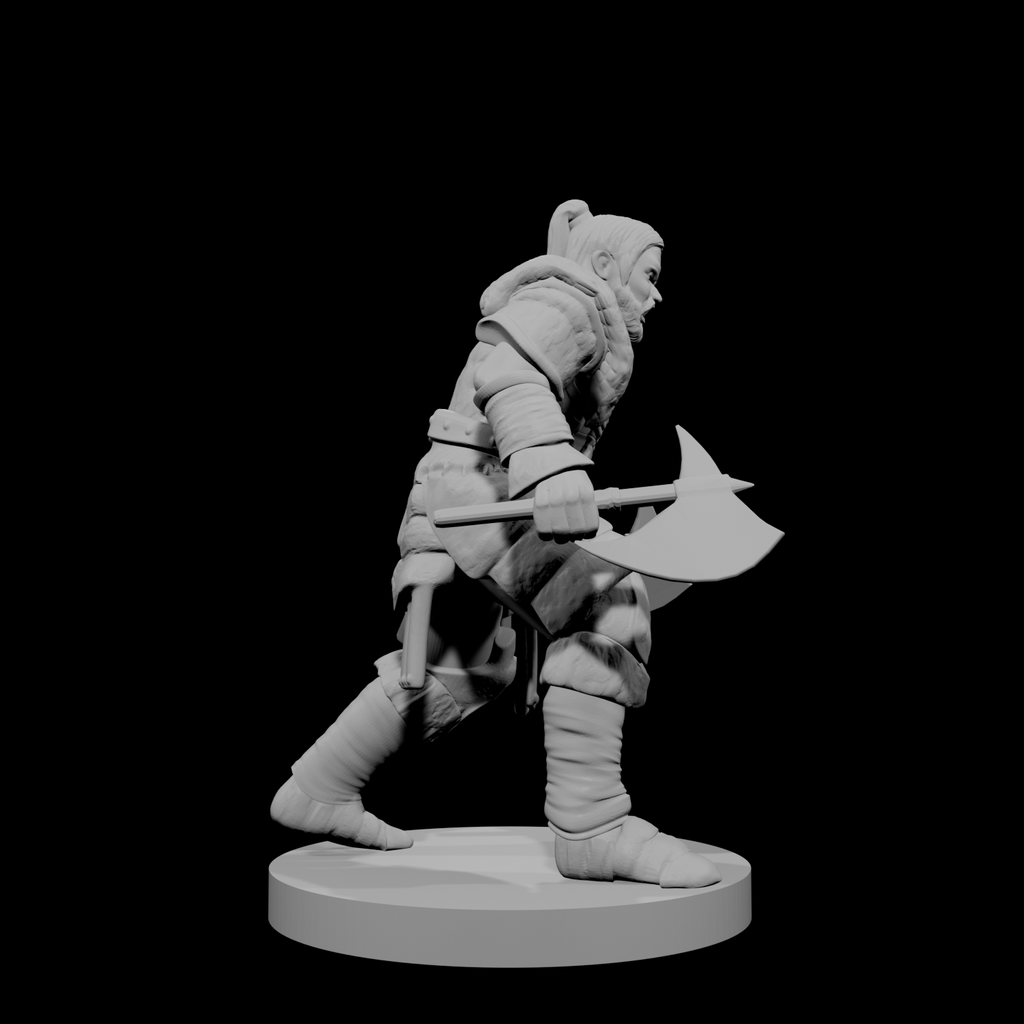 Human Male Barbarian 5