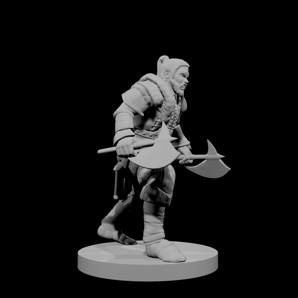 Human Male Barbarian 5