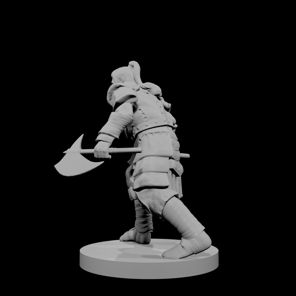 Human Male Barbarian 5