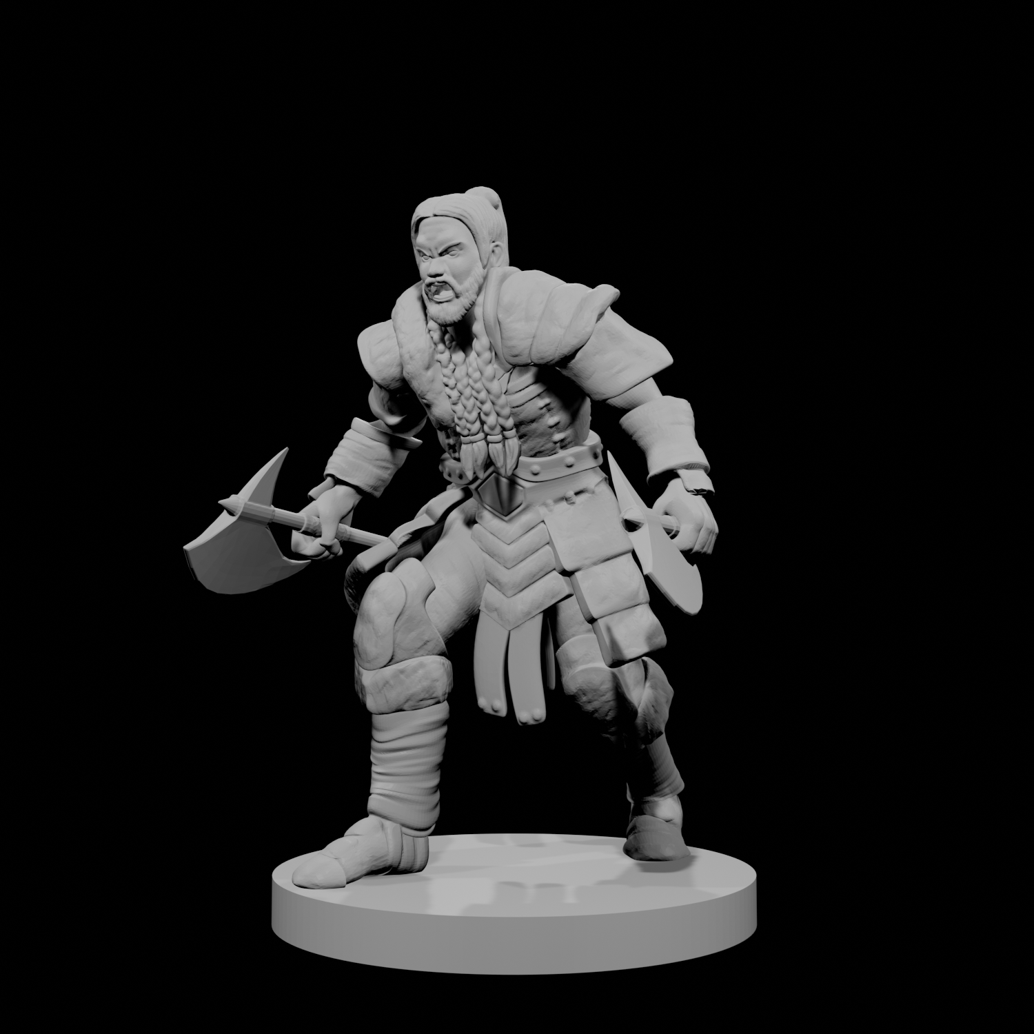 Human Male Barbarian 5