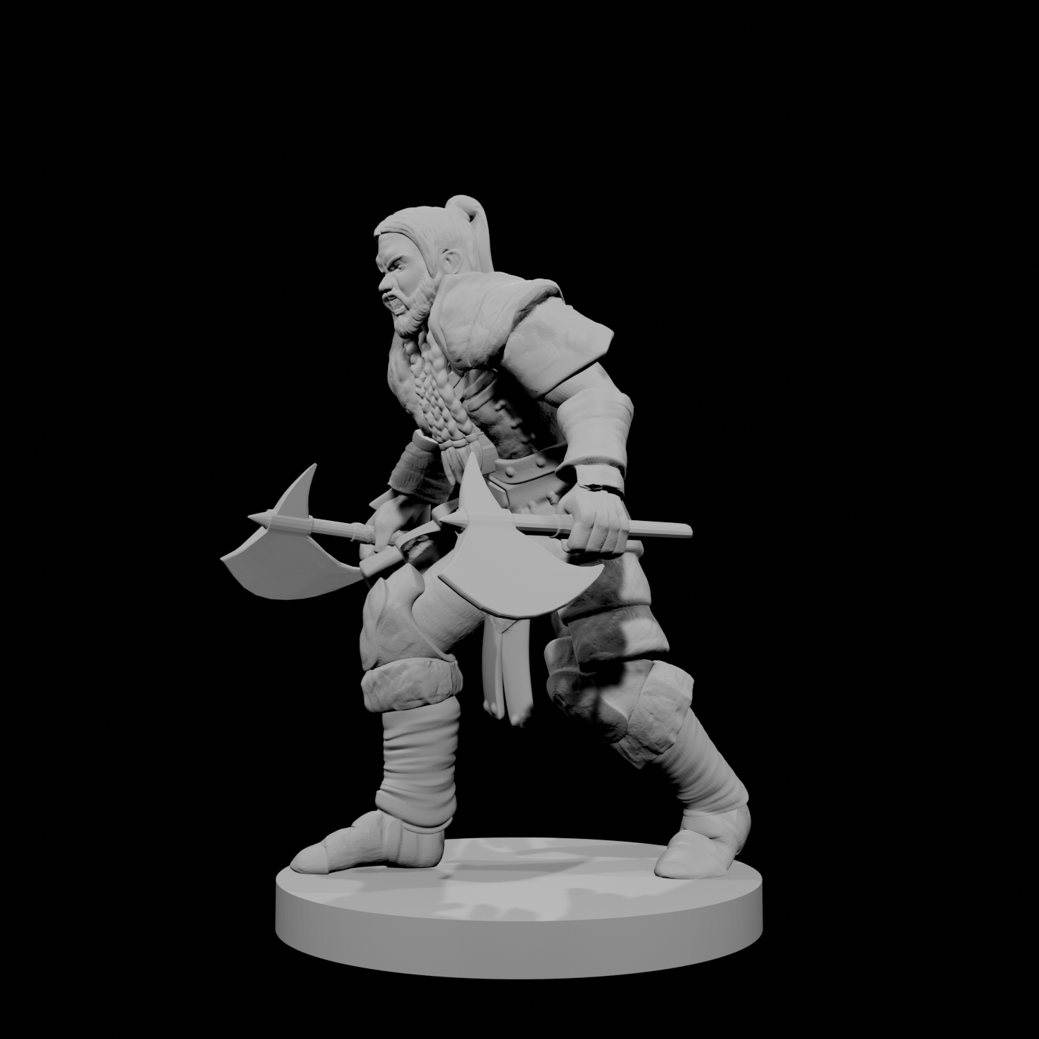 Human Male Barbarian 5