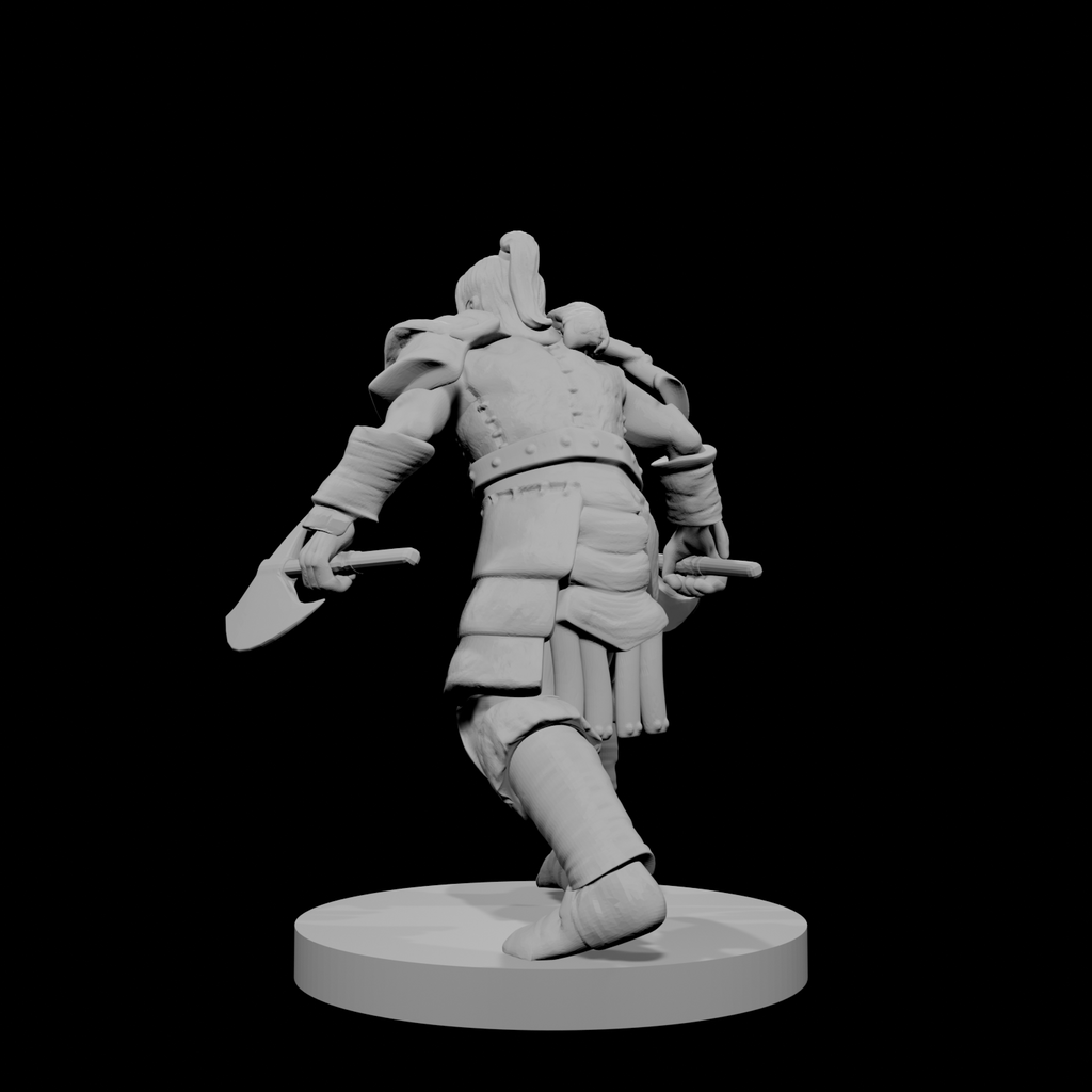 Human Male Barbarian 5